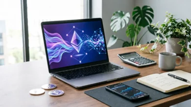 مستقبل إيثريوم 2027: هل يتضاعف السعر بعد التحديثات الجديدة والقرارات القانونية؟ سعر إيثريوم 2026، تحديثات Ethereum، تخزين العملات الرقمية (Staking)، فيتاليك بوتيرين، استثمار الكريبتو طويل الأمد.