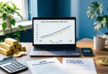 الاستثمار في الذهب، شراء البيتكوين، صناديق الذهب ETF، تنصيف البيتكوين 2028، الذهب الرقمي، أصول الملاذ الآمن.