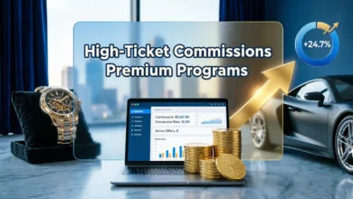 التسويق بالعمولة للمنتجات عالية القيمة (High-Ticket)