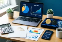 استثمار العملات الرقمية، نصائح المستشارين الماليين للكريبتو، صناديق البيتكوين ETF، مستقبل سولانا وإيثريوم، توزيع الأصول الاستثمارية، مخاطر العملات البديلة.